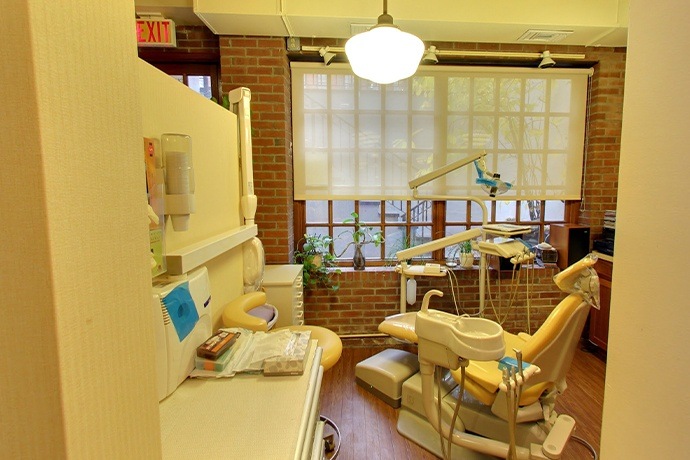 Dental exam room