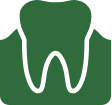 Icon of a tooth in the gums