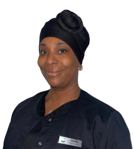 Dental assistant Sheila